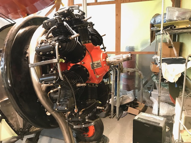 Radial Engine Closeup - N435Y – 1930 Great Lakes model 2T-1A